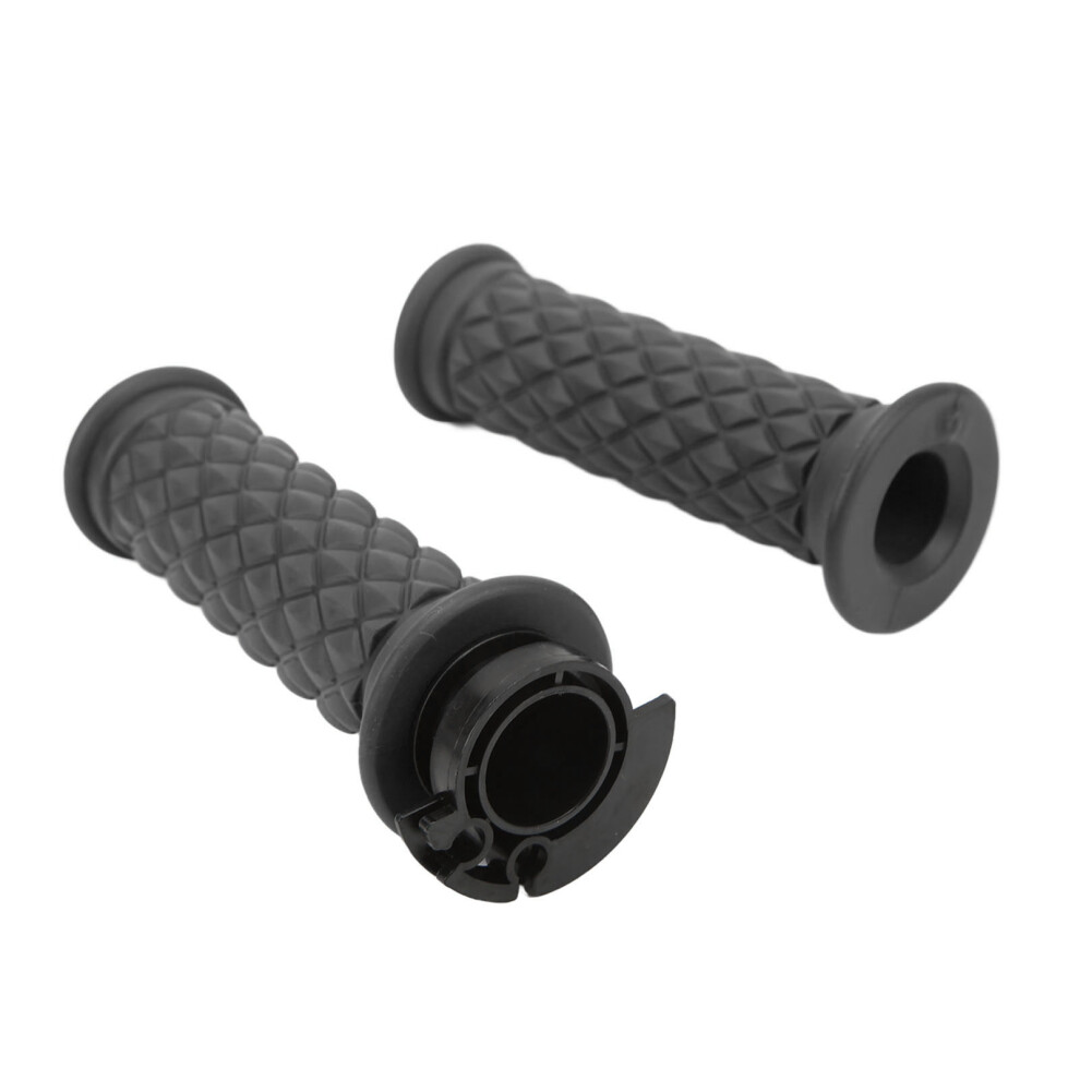 Universal 22Mm Motorcycle Throttle Handle Grip For Gy6 Scooters Black 8181356337162