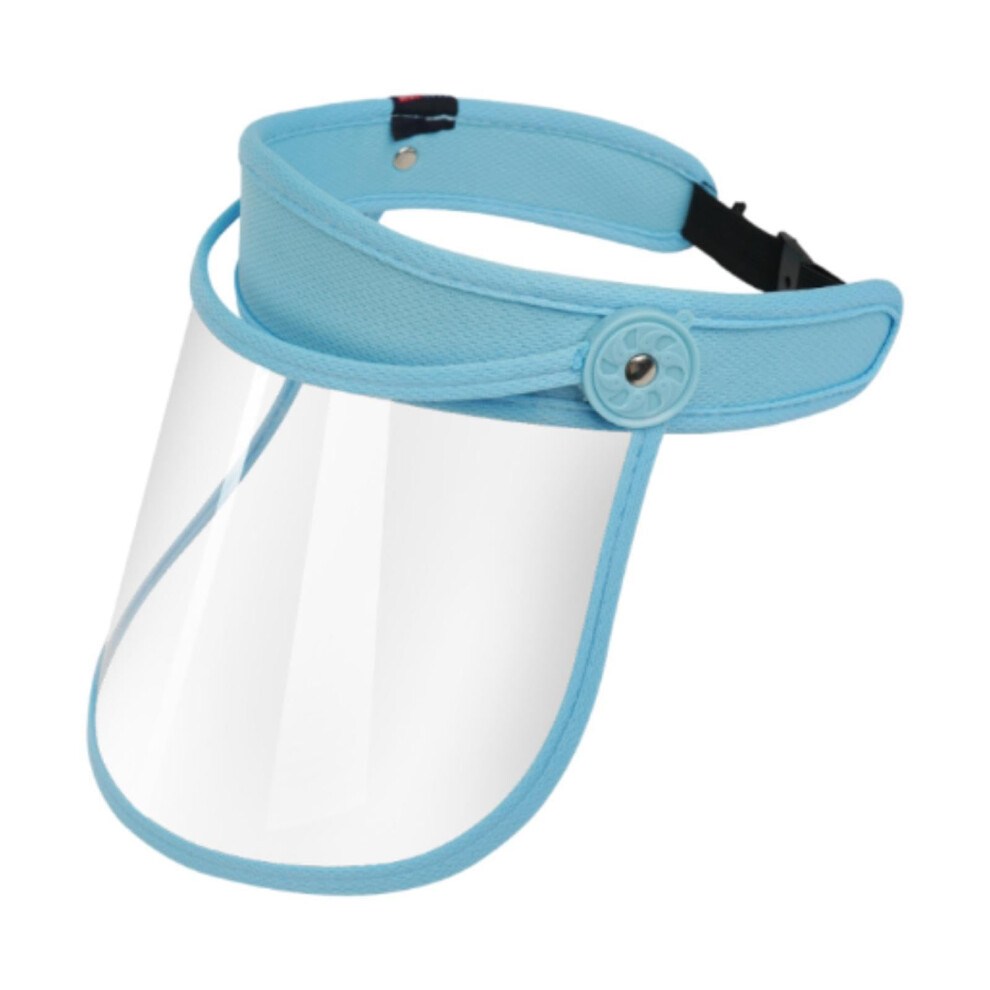 Splash Protective Visor For Adults - Clear Multi-Function Shield For Weeding, Gardening, And Construction, Blue 9084446664676