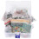 (As show, One size) 1818PCS DIY Electronics Components Kit Assortment Resistors LED Triode Capacitors Diodes PCB Potent 1