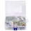 (As show, One size) 1818PCS DIY Electronics Components Kit Assortment Resistors LED Triode Capacitors Diodes PCB Potent 3