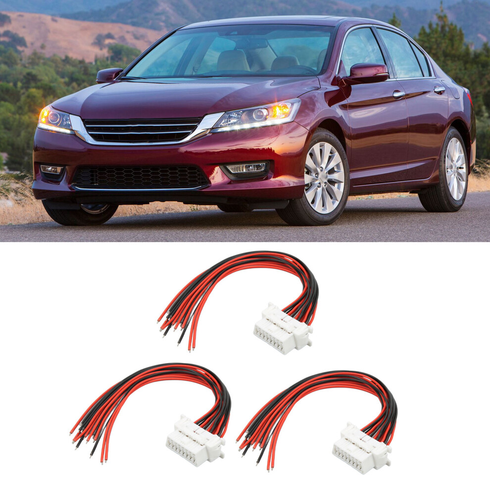3Pcs Obd2 Extension Cable 30Cm Female Interface For Vehicle Diagnostics 9471356338917