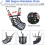 Basketball Return Attachment, Easy Setup Shooting Rebound System, Black PP Plastic, 360-Degree Rotatable Return Chute 3