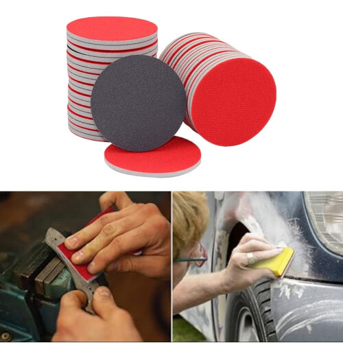 2000 Grit Sanding Sheets 3-Inch 24-Pack For Finishing Projects 1