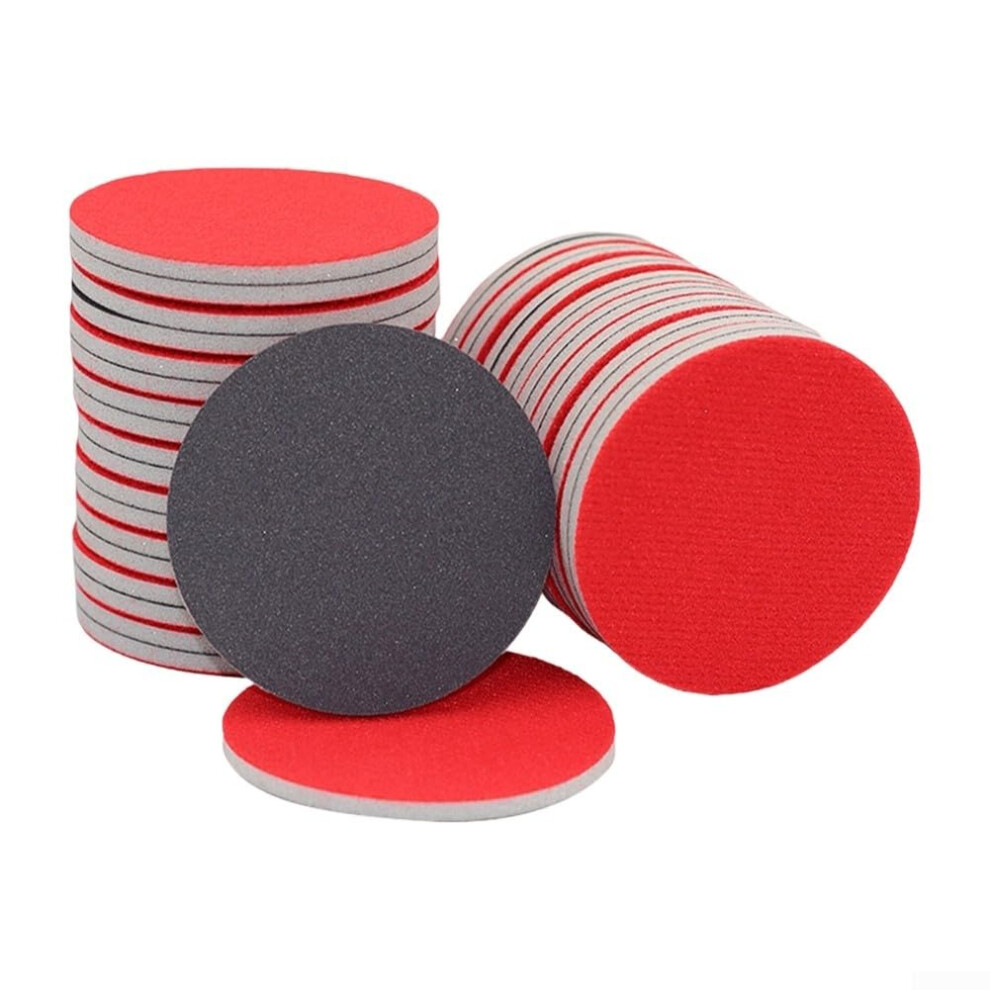 3 Inch Disc Sanding Sheets Set Of 24 Pieces, 2000 Grit For Polishing Wood And Metal Surfaces 9393856686612