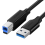 Ugreen Druckerkabel USB-A auf USB-B 5 Gbit/s, 2 m - Schwarz 1