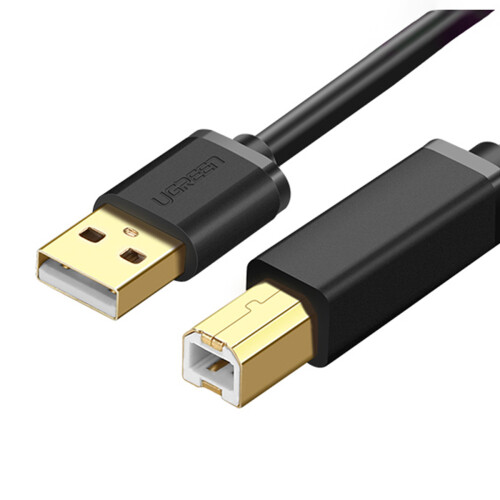 Ugreen Druckerkabel USB-A auf USB-B 5 Gbit/s, 2 m - Schwarz 2