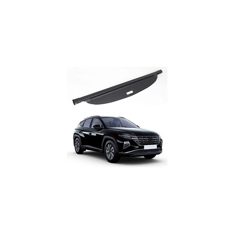 Cargo Cover For Hyundai Tucson 2021-2022, Retractable Rear Cargo Cover, Trunk Parcel Shelf Shield, Luggage Shade 9084446665406