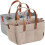 Baby Diaper Caddy Portable Organizer Foldable Caddy Felt Bag Grey Changing Table Organizer 5