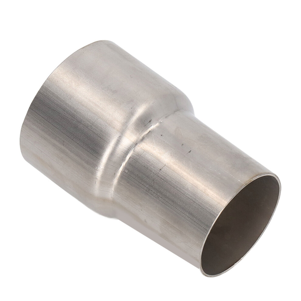 304 Stainless Steel Turbo Exhaust Pipe 2In To 2.5In, Universal 8701356341787