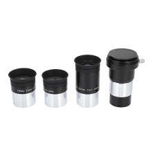(As show, One size) Plossl Telescope Eyepiece Set 4mm 10mm 25mm with 2X Barlow Lens Kit for Astronomy