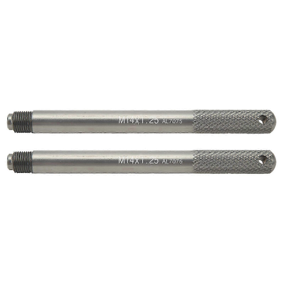 Kikidex (As Show, One Size) 2Pcs Wheel Alignment Pin Wheel Hanger Pin Set Rim Stud Pin Guide Tool For Car Tire Repair M14 X 1.25