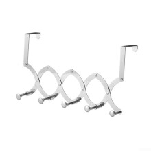 Stainless Steel Radiator Hook Expandable Clothes Drying Rack Retractable Laundry Airer For Indoor Heating Pipes 5-Hook