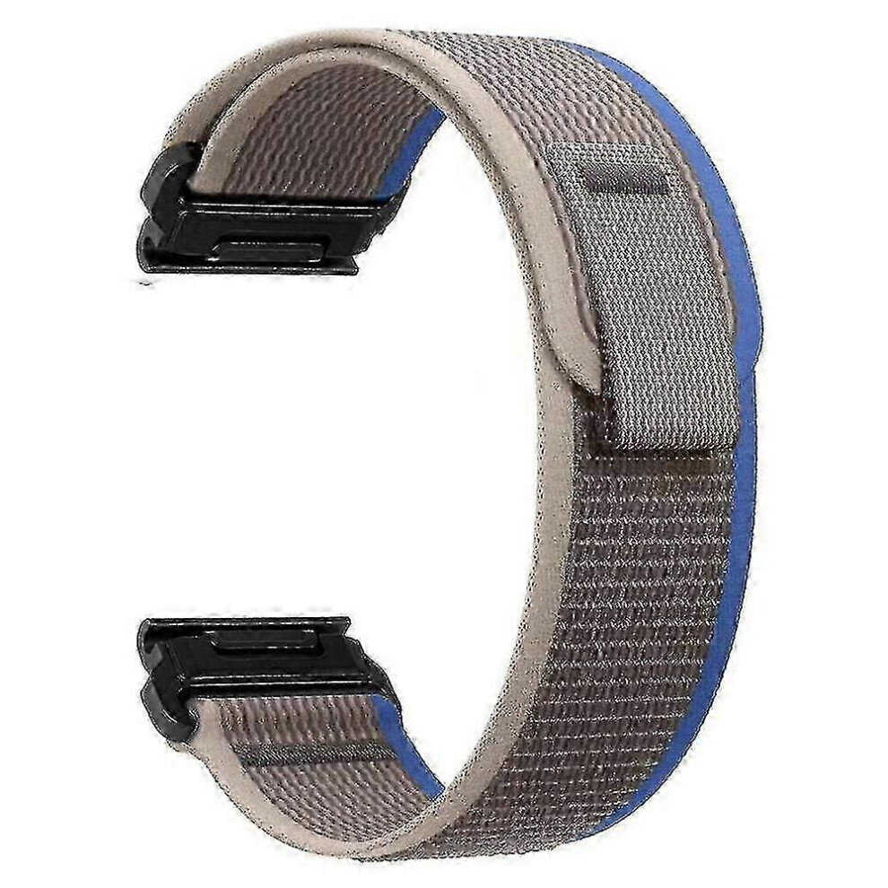 Kikidex (As Show, ) For Garmin Forerunner 965/955/945/935 22Mm Watch Band Trail Loop Adjustable Nylon Wrist Strap Grey