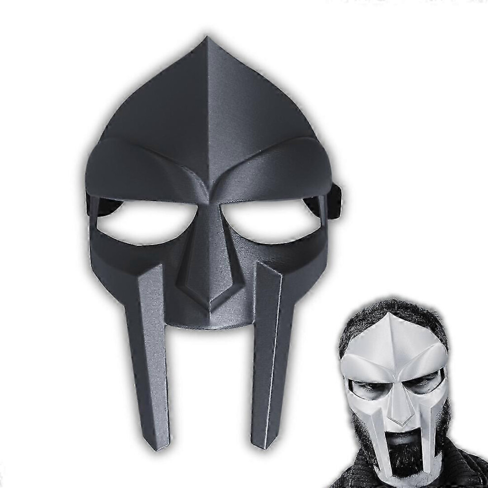 Kikidex (As Show, ) Cosplay Gladiator Halloween Party Mask Silver