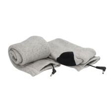 Rechargeable Electric Heated Socks, Washable, 3-Speed, Waterproof, Grey