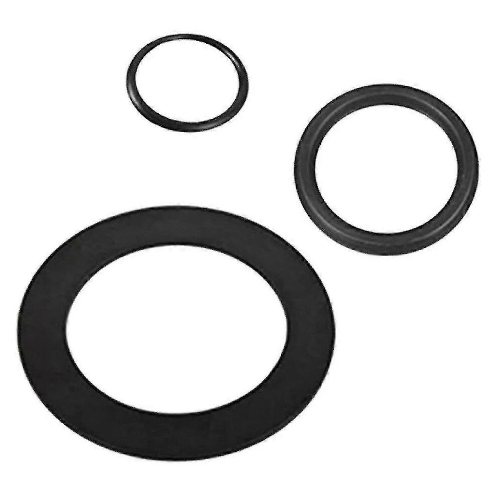 Kikidex (As Show, 3 Pack) Pool Filter Accessory Rubber Pool Plunger Replacement Gasket For Intex 10747 Black