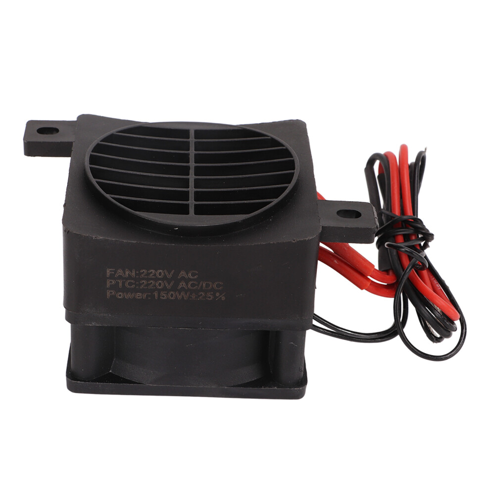 150W Ptc Fan Heater For Small Spaces, 60X60x48mm, Ac220v 4601356344877