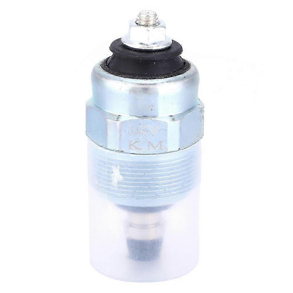 Kikidex (As Show, One Size) Oil Pump Generator Solenoid Valve 186F Diesel Engine Parts Solenoid Valve Assembly