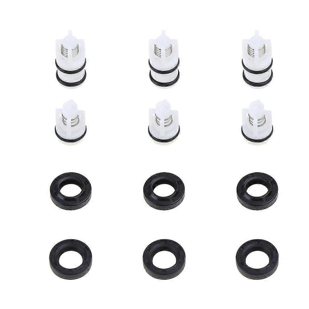 Kikidex (As Show, Triangular Pumphead) High Pressure Pump Washer Head Repair Kit Water Pump Repair Parts Accessories