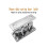 (As show, One size) 1pcs Spring Loaded Door Easy Lock Stop Catch Release Clamp Double Roller Catch (mp-4) 4