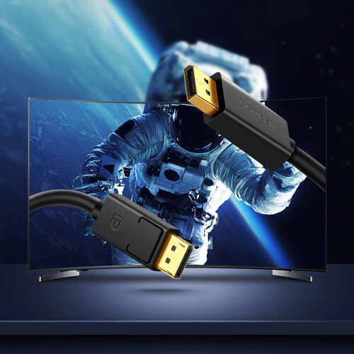 Ugreen 4K DisplayPort-Kabel 3 m - Schwarz 2