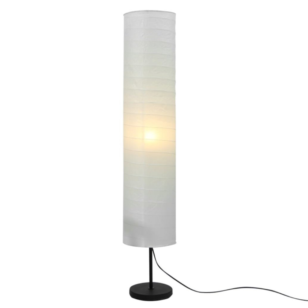 Floor Lamp Standing Light Vertical Lamp With Paper Lampshade For Bedroom And Living Room-image-OPC-PMGYQKH-NEW