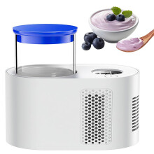 3 In 1 Yogurt Maker Machine Automatic Digital Yogurt Maker With LCD Display And Timer Control Glass Inner Pot White