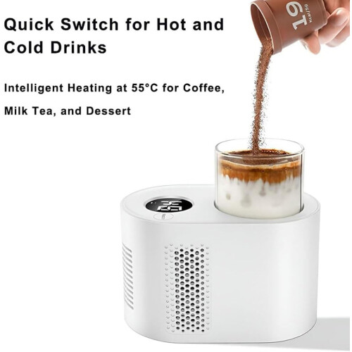 3 In 1 Yogurt Maker Machine Automatic Digital Yogurt Maker With LCD Display And Timer Control Glass Inner Pot White 1