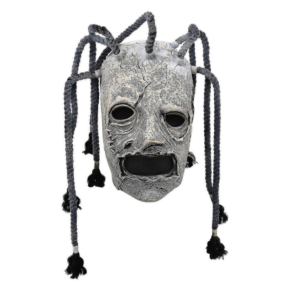 Kikidex (As Show, One Size) Scary Slipknot Masque Full Face Latex Masque Halloween Cosplay Costume Props For-E Phe107