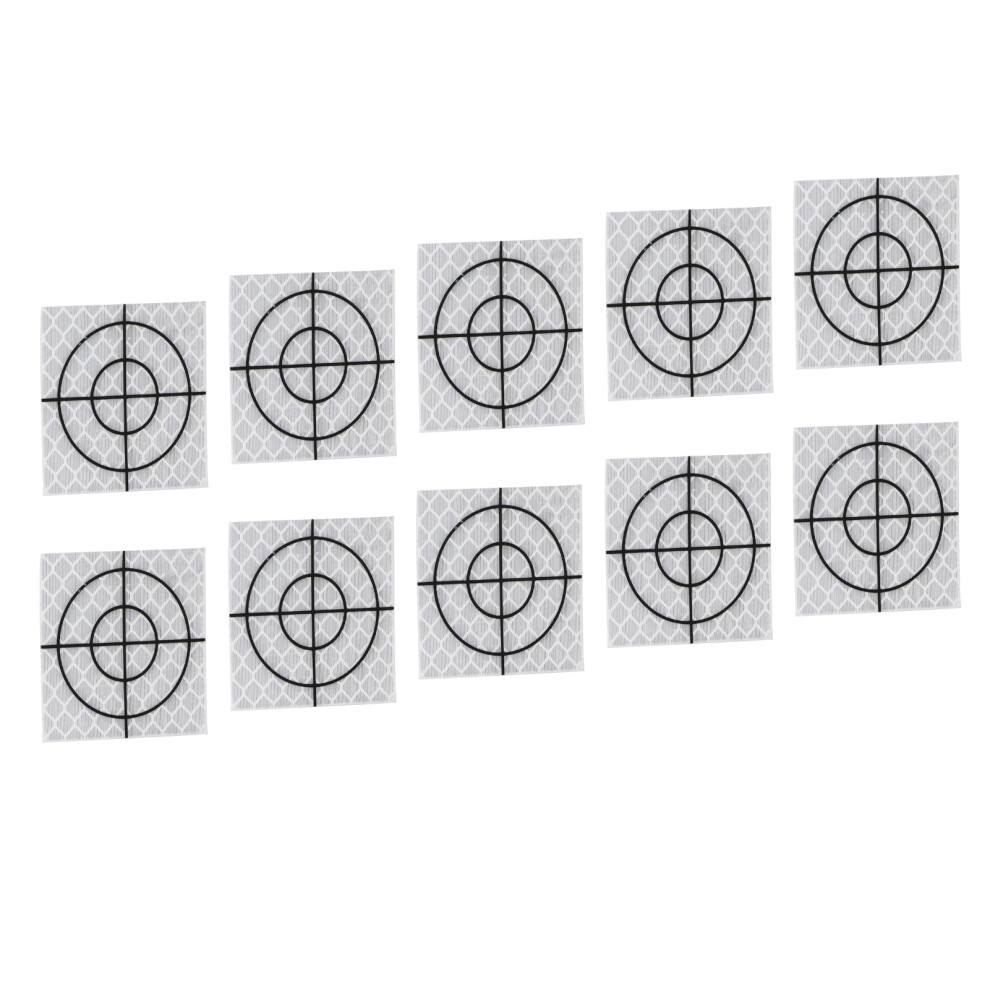 50Pcs Resin Reflector Target Stickers 4X5cm For Total Station Measurement 8751356348644