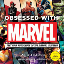 Obsessed With Marvel by Peter Sanderson Paperback Book