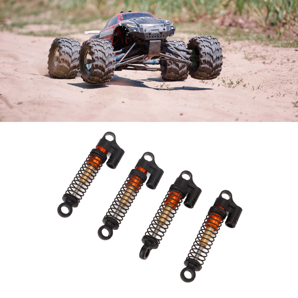 Aluminum Alloy Rc Shock Absorber For Fms Fcx24 1/18 1/24 Car Black 7891356349133