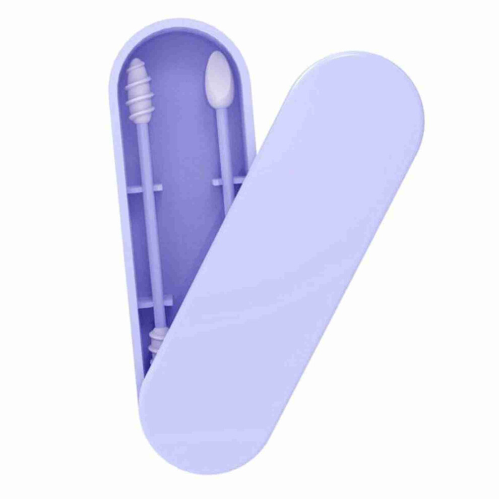 Blue Reusable Silicone Cotton Swab For Ear Cleaning, 9.5Cm