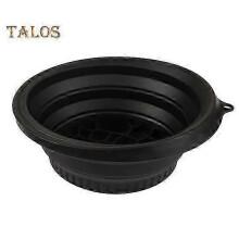 (As show, purple) Portable Ice Bath Bowl Foldable Design Eco-friendly Reusable Efficient Cleaning Multipurpose Washing Basin Silicone Ice Bath Bowl s