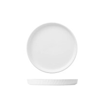 8 Inches Oblique Stripes Ceramic Plates Set Of 2 For Pasta Fruit Appetizer Dessert Christmas White Pink Yellow Orange