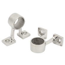 Soportes para pasamanos de barco de tubo de 1 pulgada en acero inoxidable grado marino 2 piezas AU