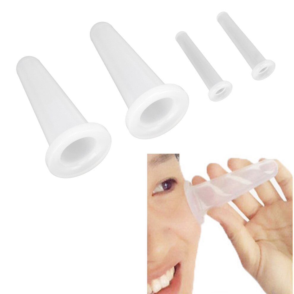Silicone Facial Cupping Set 4pcs Vacuum Massage for Cosmetic Skin Care