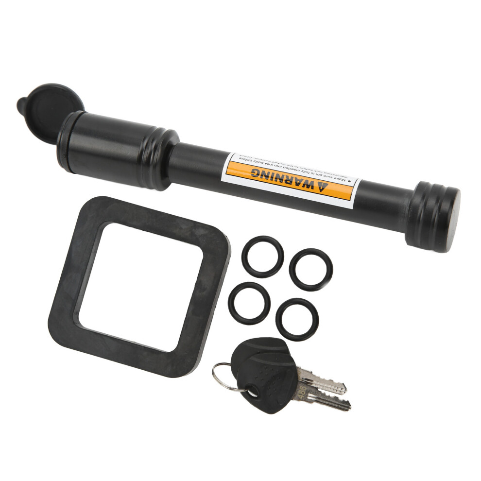 Hitch Lock 5/8In For Car & Truck With 2In Silencer Pad Tubular Keys & O Rings 7901356351927