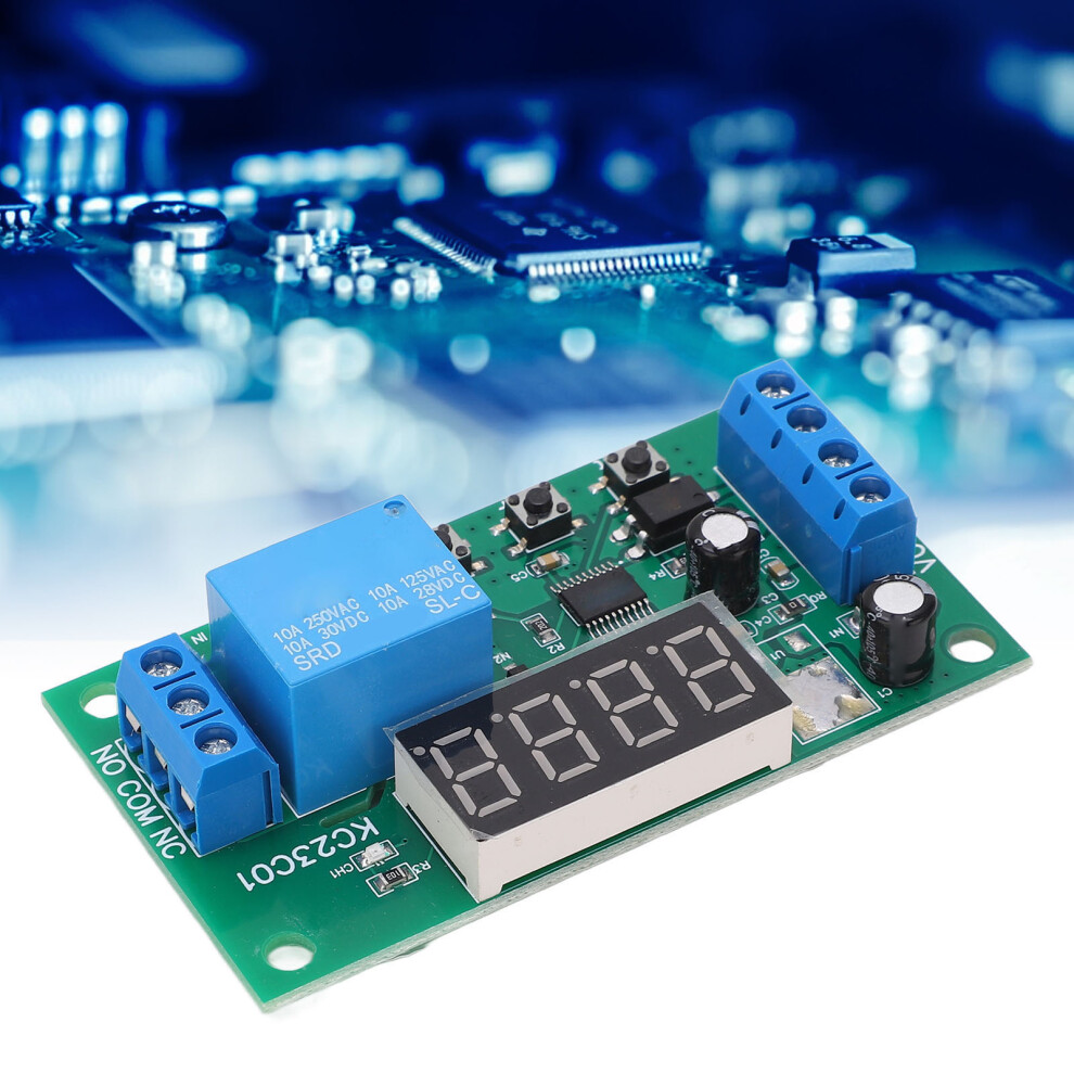 Multifunctional Pulse Counter Relay Board 0.1S-9999999.9S 5V 1 Channel 7631356352692