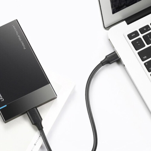 Ugreen USB-A 3.0-zu-USB-C-Kabel 3A, 1 m - Schwarz 1