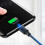 Ugreen USB-A 3.0-zu-USB-C-Kabel 3A, 1 m - Schwarz 4
