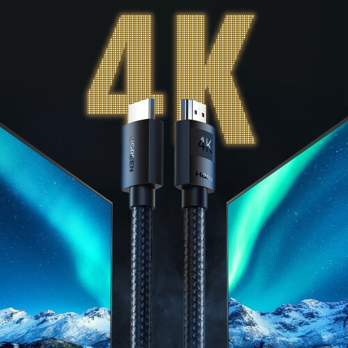 Ugreen HDMI-Kabel 2.0 4K, 3 m - Schwarz 1
