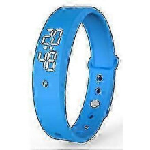 (As show, black) Vibration Alarm Reminder Watch, With Up To 6 Personal Alarms Or Pill Reminders Per Day With Body Temperature Measurement Function