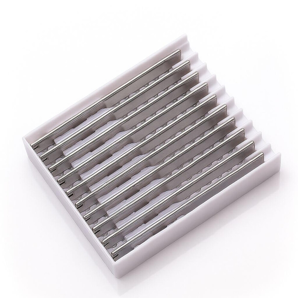 Professional Hairdressing Thinning Razor Blade Refills for Feather 10 Pack Salon-Grade Thinning And Texturizing Cartridges