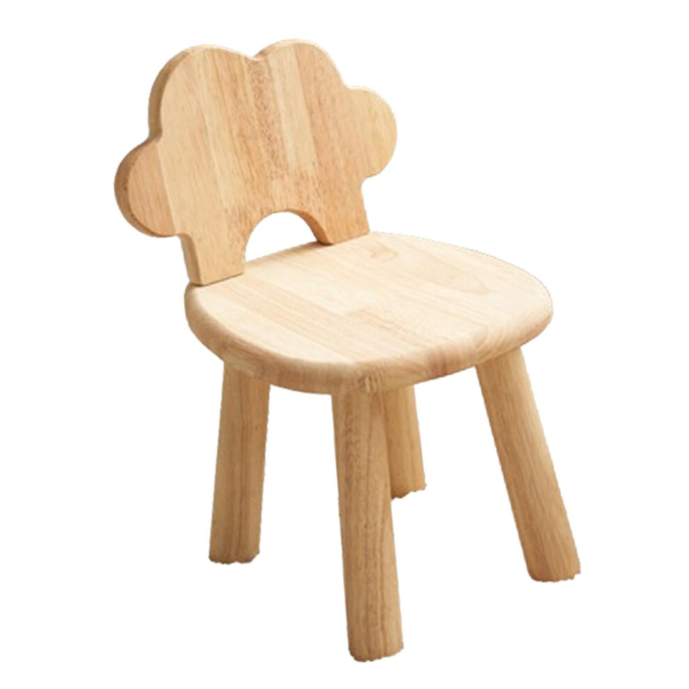Wood Stool With Back, Shoe Change Stool, Non-Slip Feet, Wooden Step Stool For Kids, Playroom Kitchen Bathroom-image-OPC-PMGYSS2-NEW