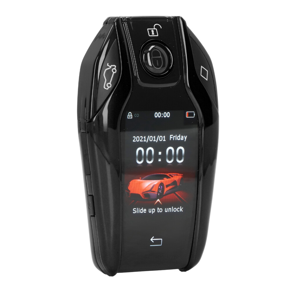 Alloy Frame Tk800+ Lcd Smart Key Keyless Entry For Engine Start Vehicles Black 5031356352883