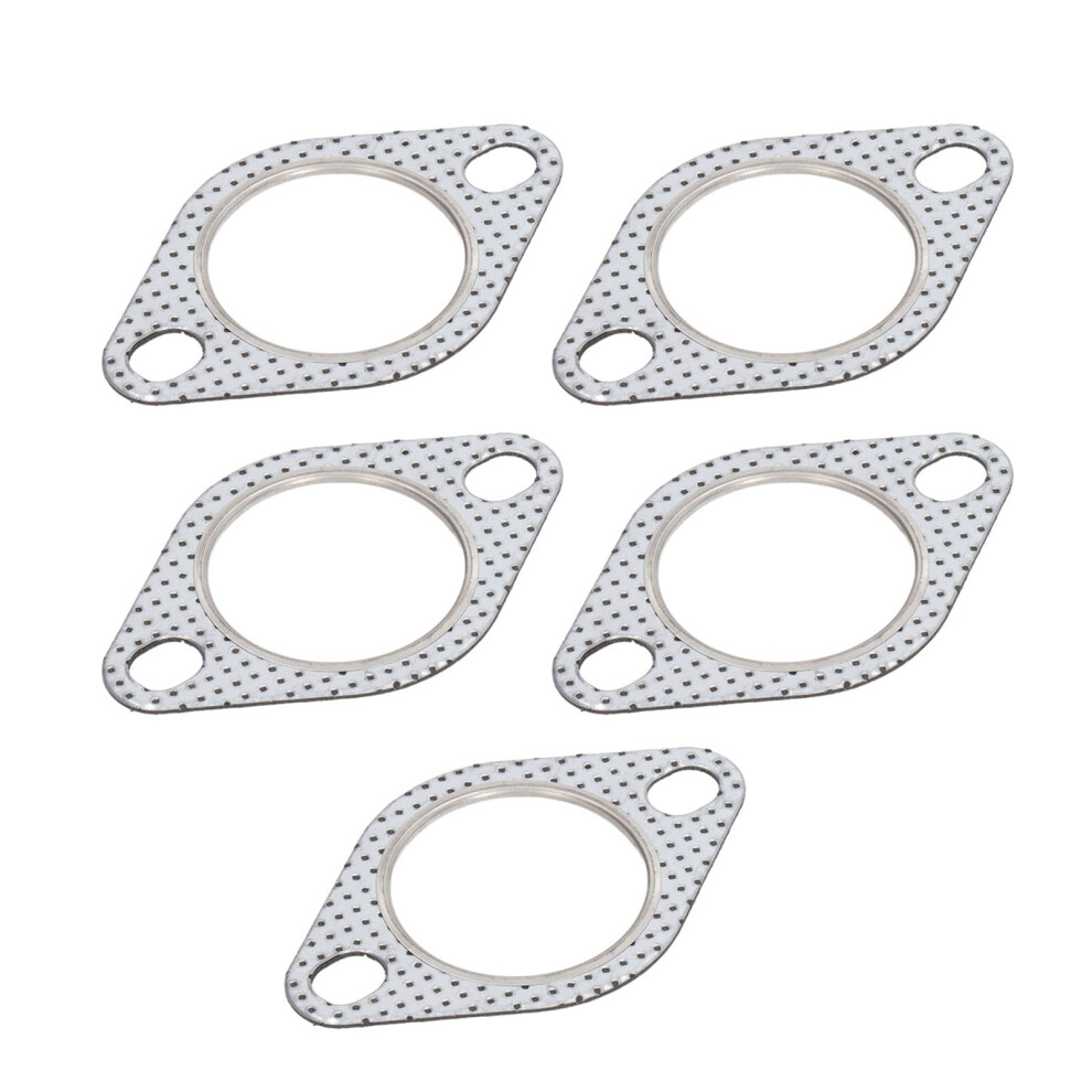 5Pcs 2In Exhaust Pipe Flange Gasket For Turbo Manifold Header Pipes 7681356353502