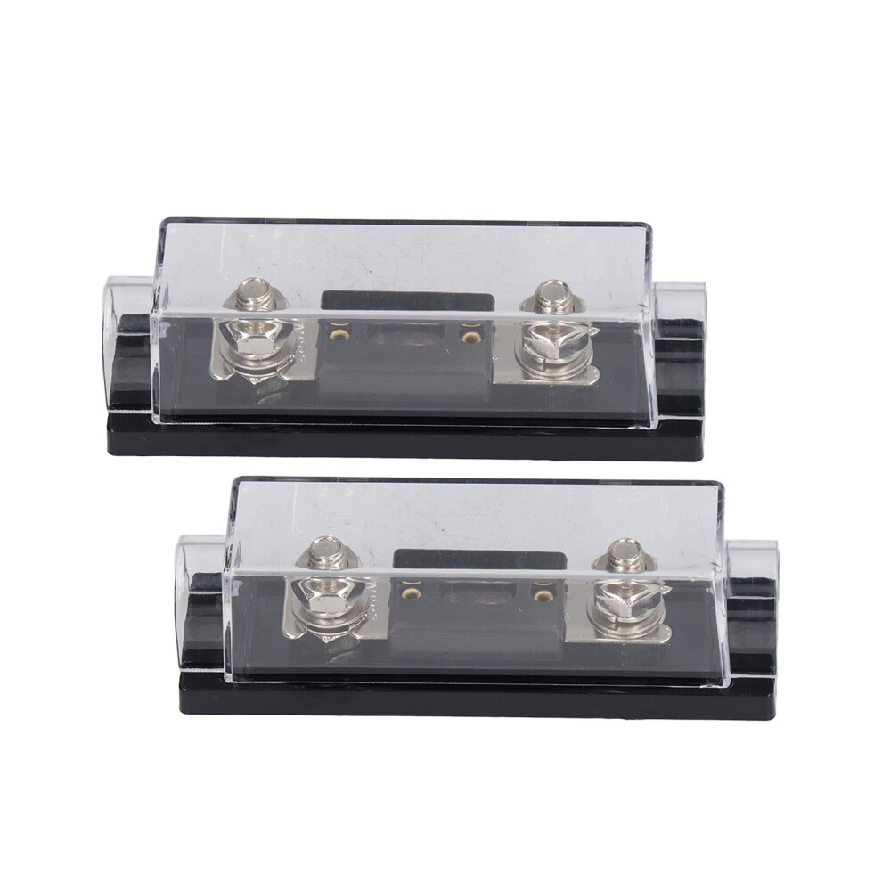 Durable 200A 48V Fuse Holders With 4 Terminals & Heat Shrink Tubes 7901356355123