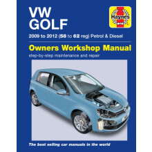 VW Golf Petrol and Diesel 09 12 58 to 62 by Peter Gill Paperback Book