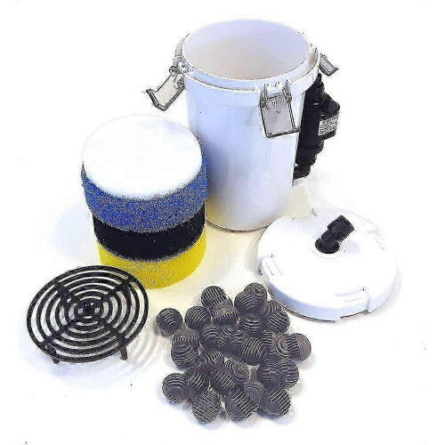 (As show, One size) Aquarium External Fish Tank Filter, 400 Litre/hourv 2